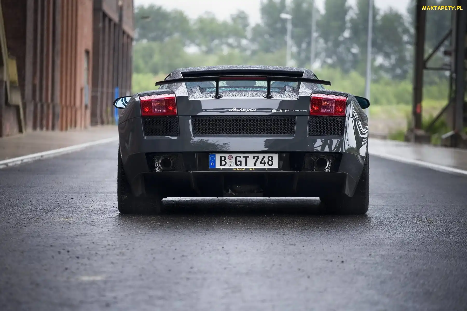 Lamborghini Gallardo, Berlin, Tył