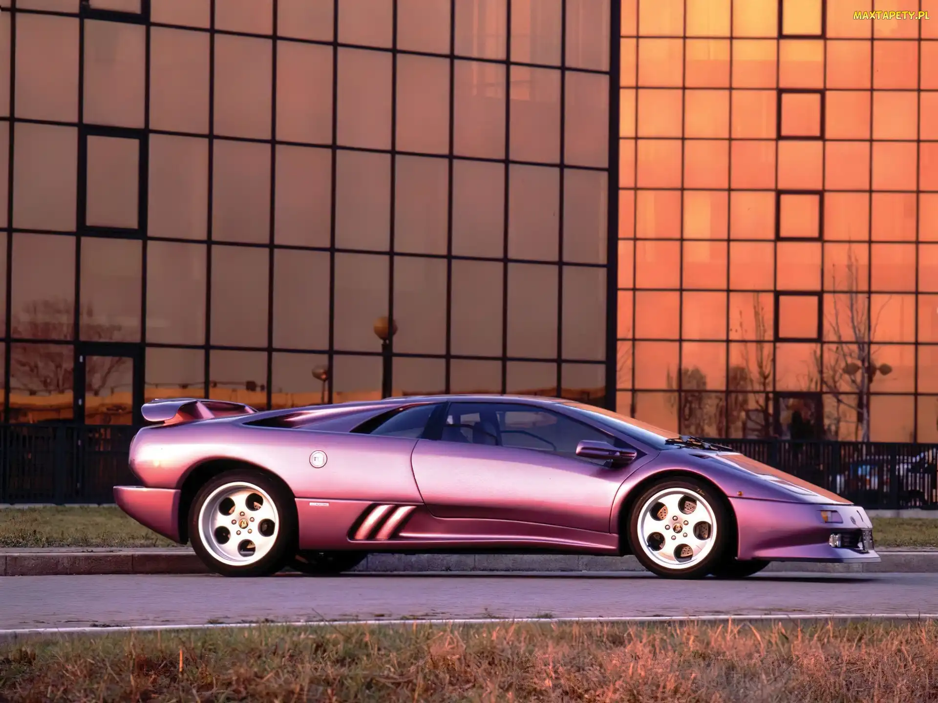 Fioletowe, Drzwi, Lamborghini Diablo