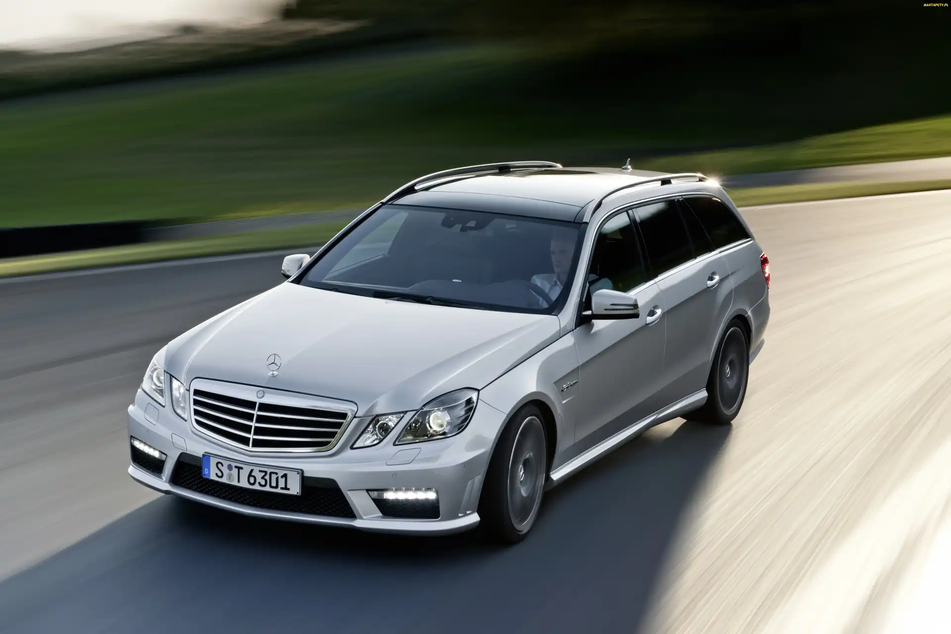 Światła, Dzienne, Mercedes Benz E63