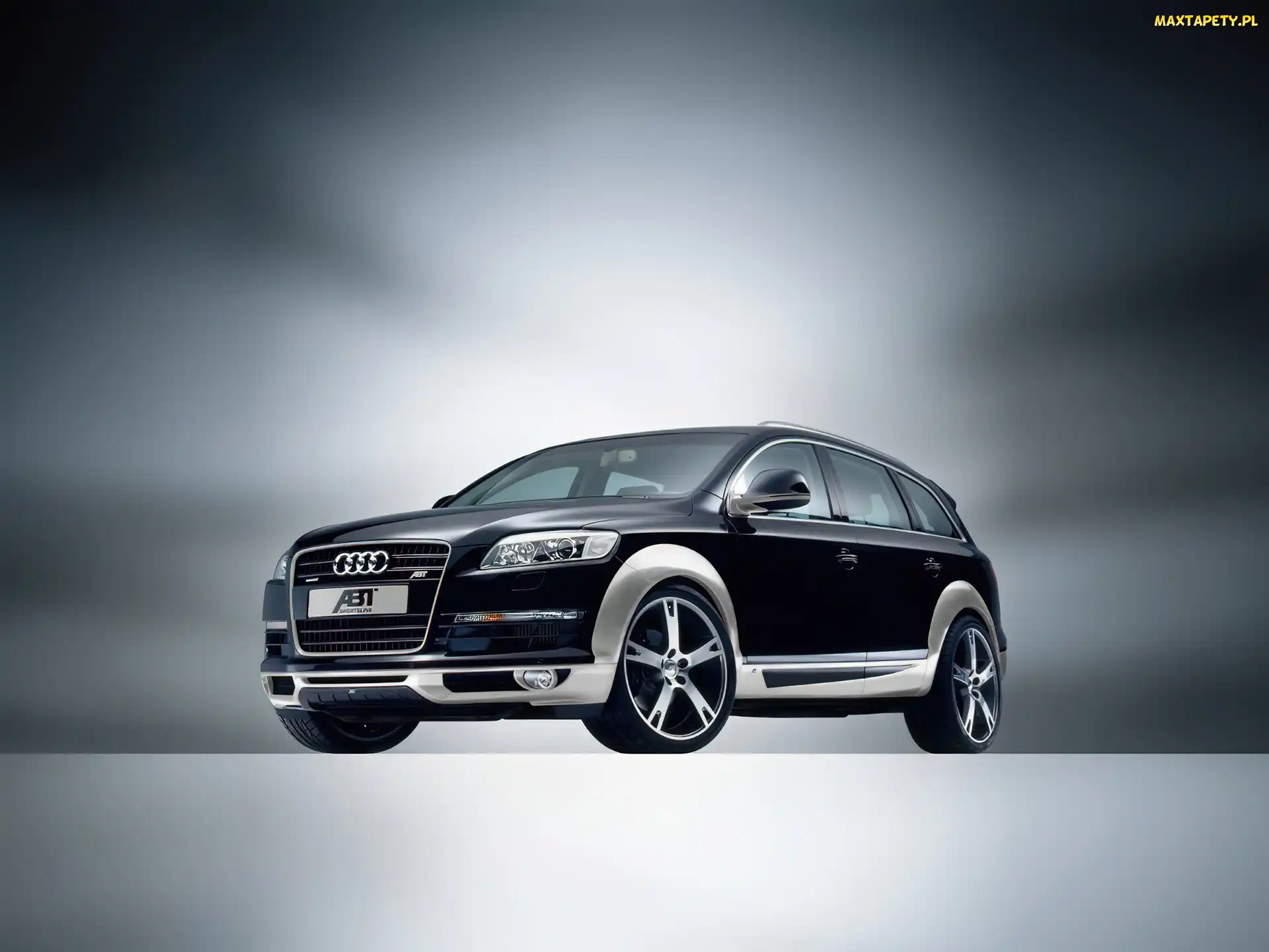 Audi Q7, ABT, Wykończenie, Srebrne, Czarne