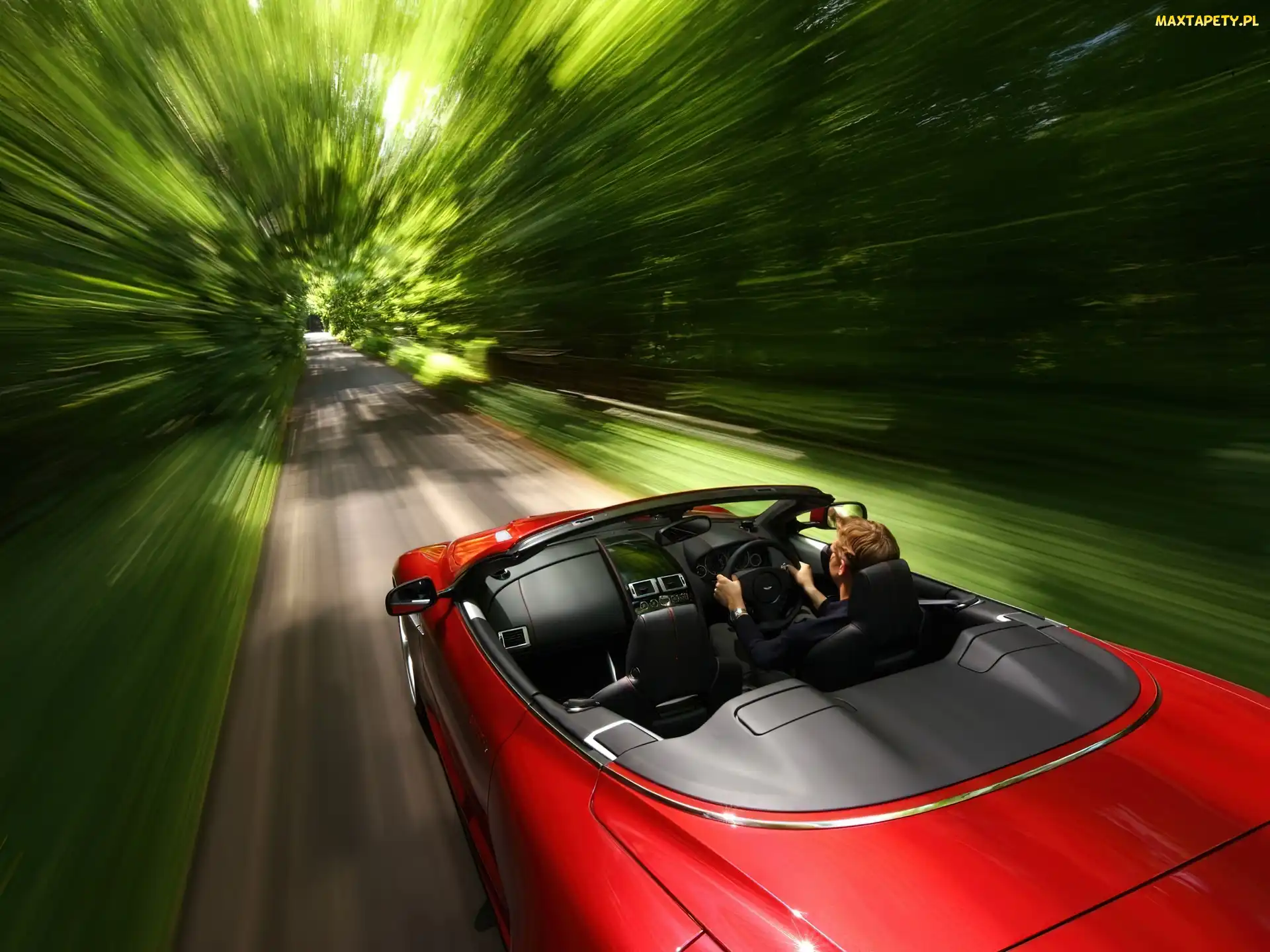 Wnętrze, Kabriolet, Aston Martin DBS