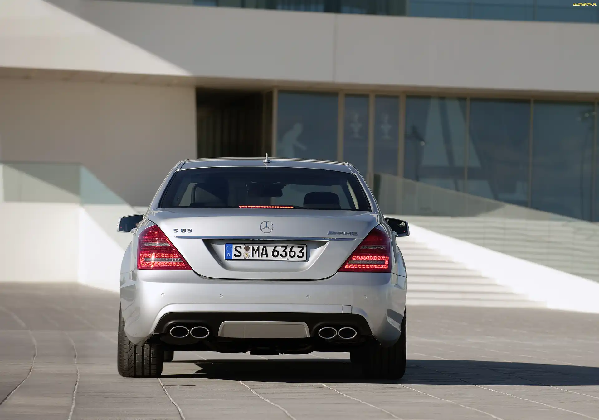 Bagażnik, AMG, Tył, Mercedes Benz S65
