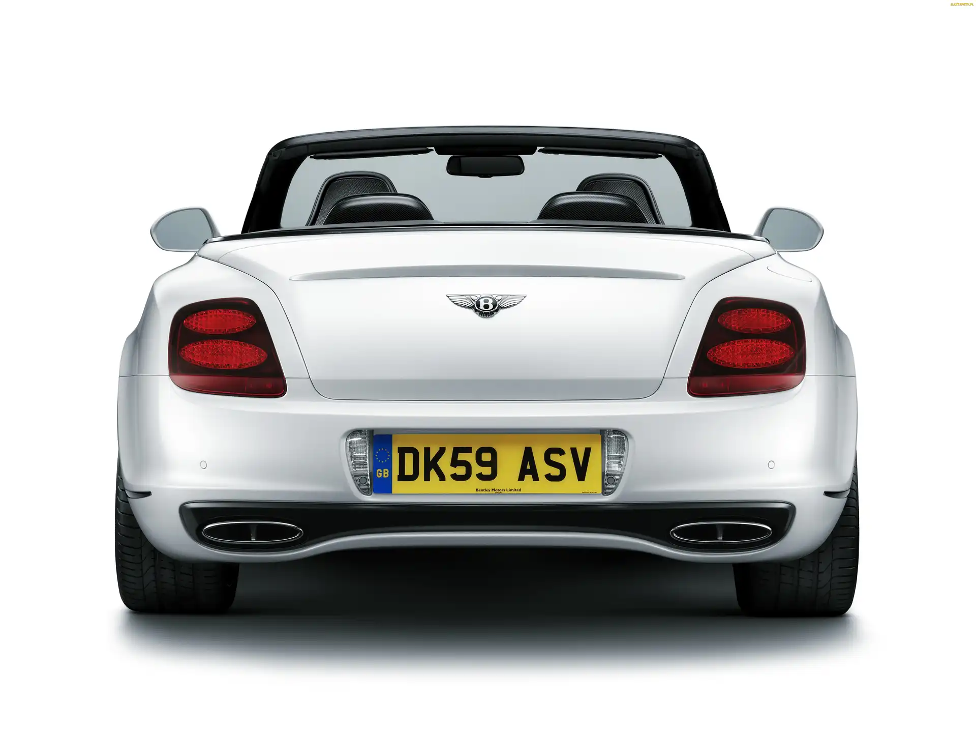 Bentley Continental, Bagażnika, Klapa