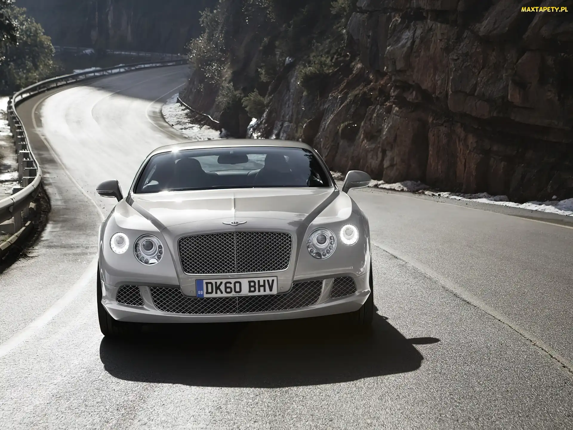 Bentley Continental GT, Przód, Lampy