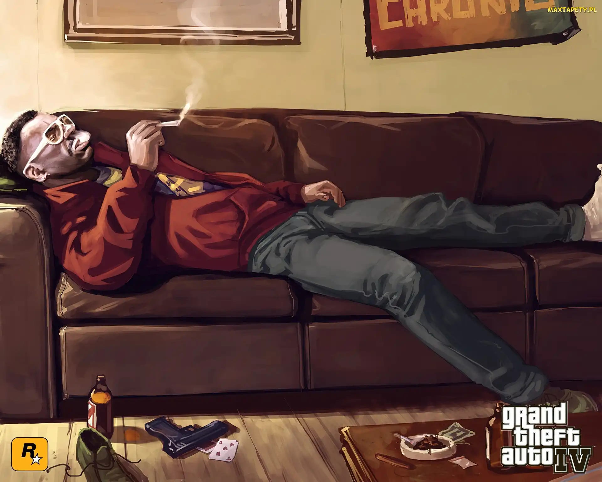 Papieros, Dom, Gta 4