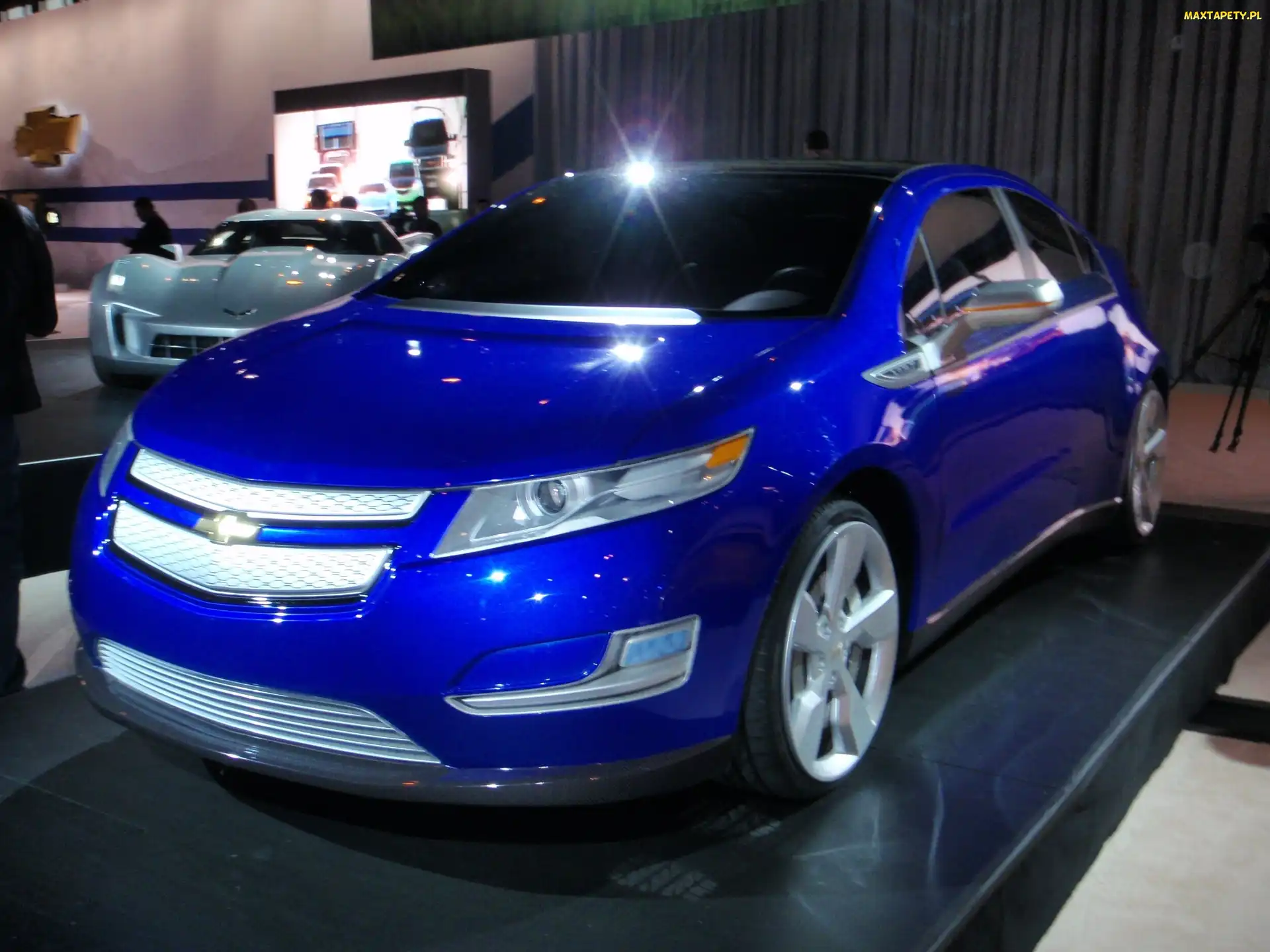 Metalik, Chevrolet Volt, Niebieski
