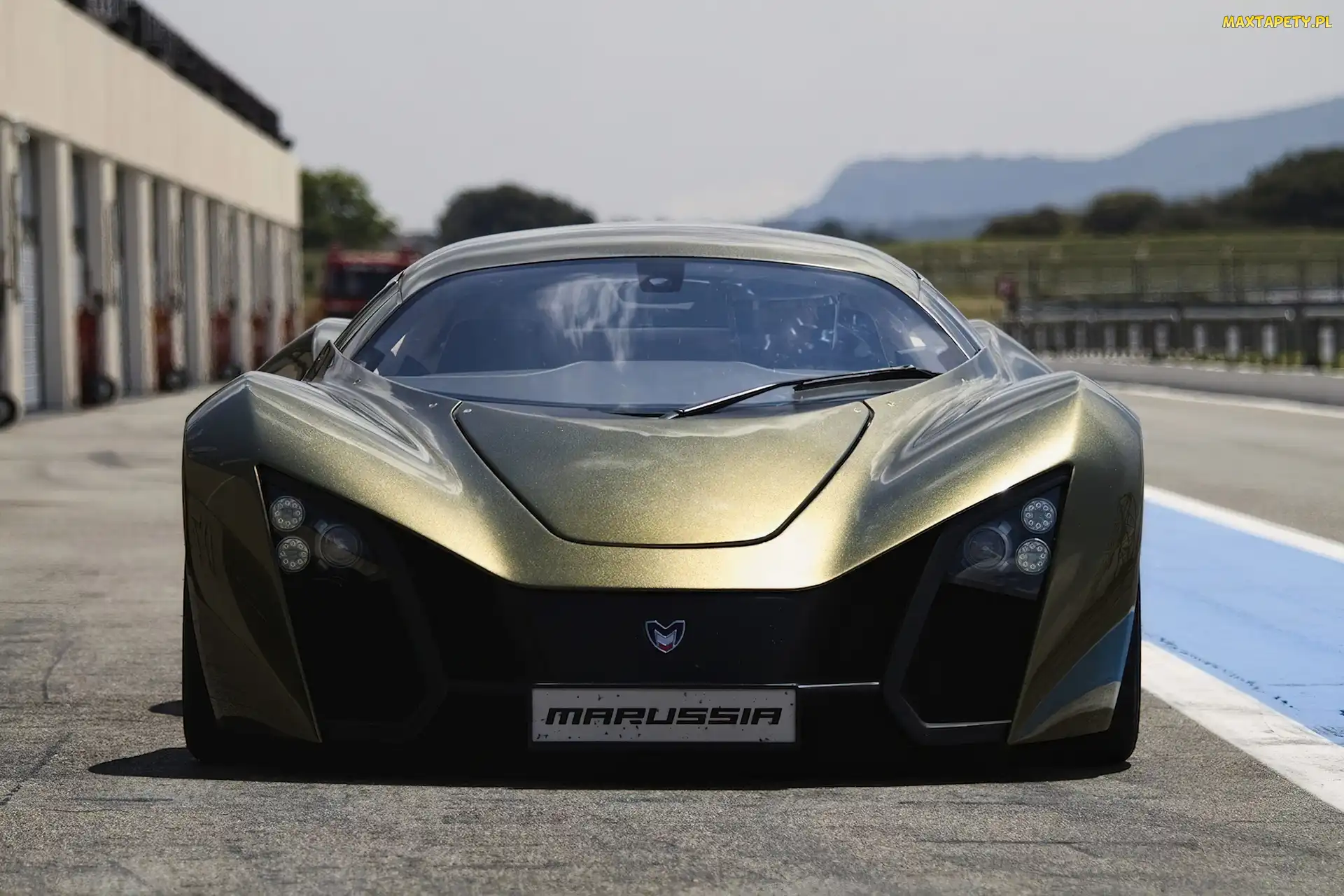 Przód, Tor, Test, Marussia B2