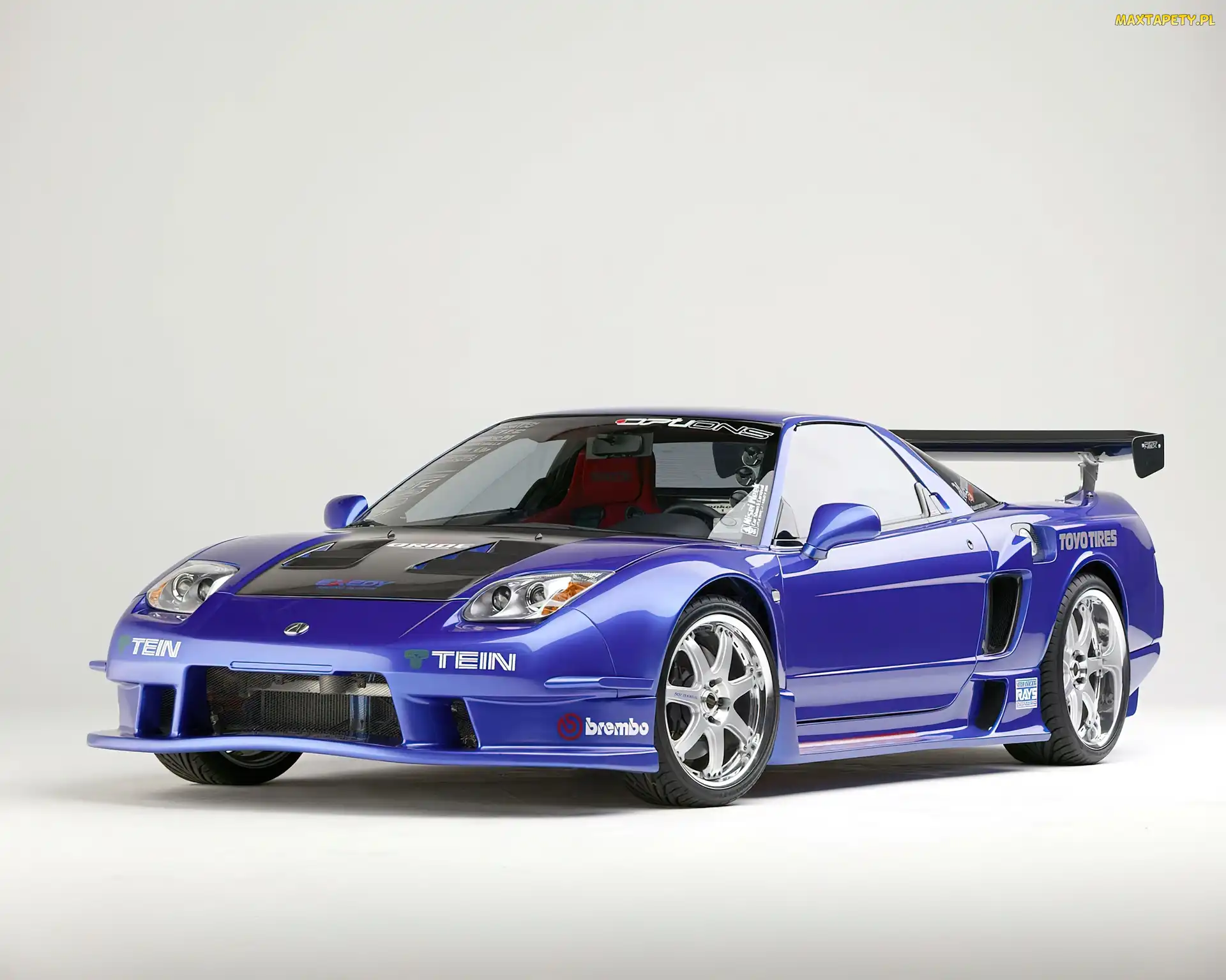 Naklejki, Sponsorów, Acura NSX