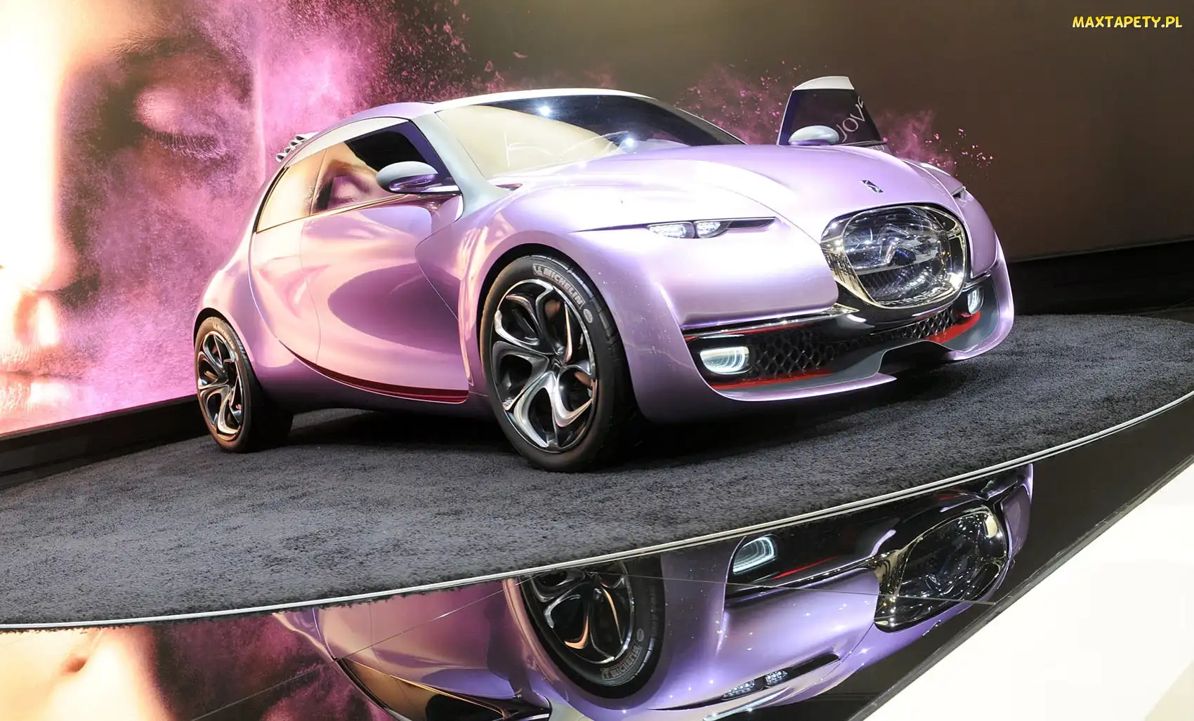 Kształt, Futurystyczny, Citroen Revolte, Odbicie