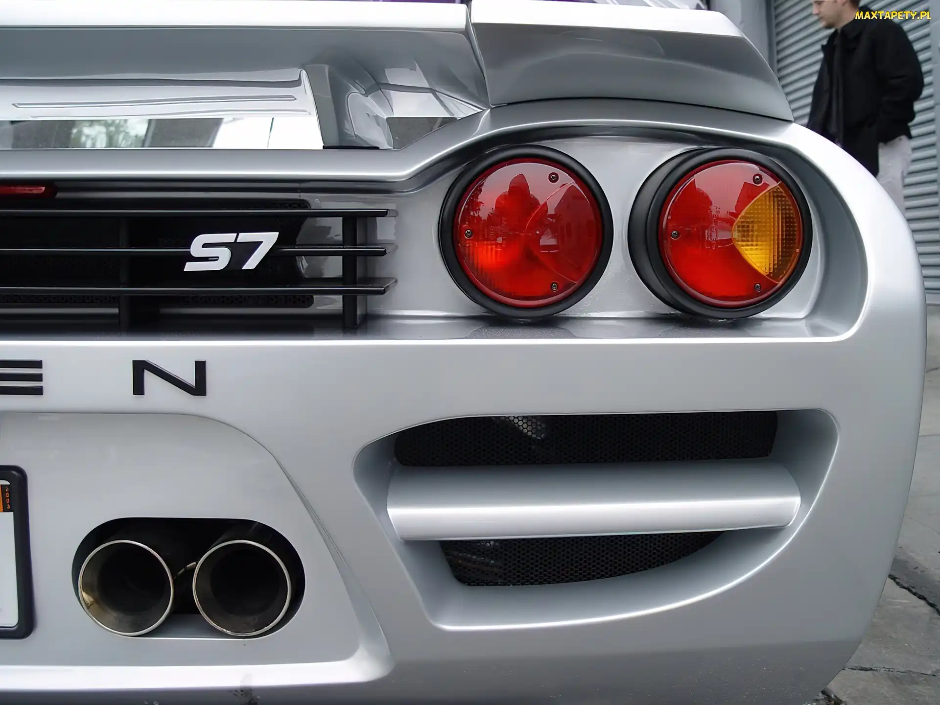 Saleen S7, Wydechowa, Tył, Rura, Lampa