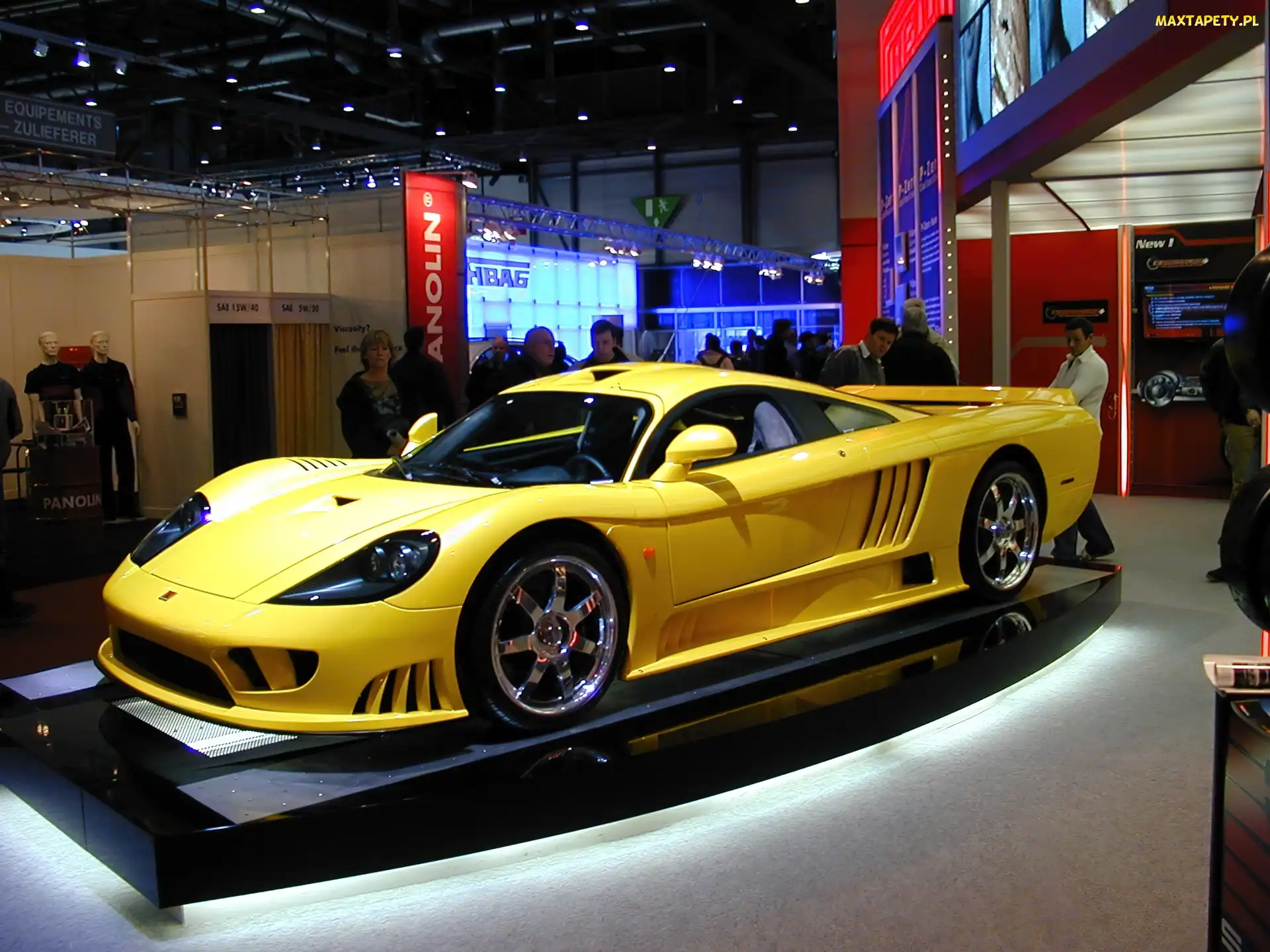Saleen S7, Wystawie, Na, Debiut