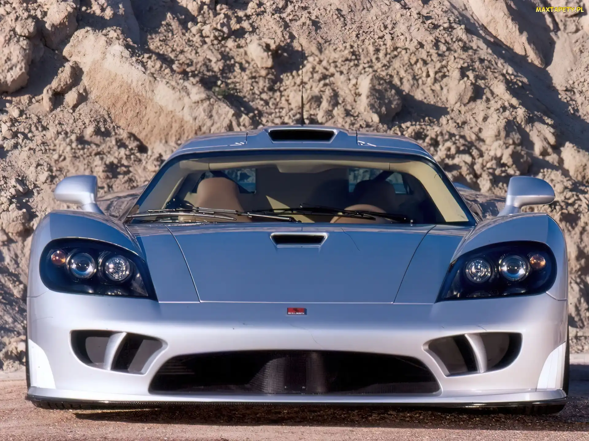 Saleen S7, Reflektory, Przód