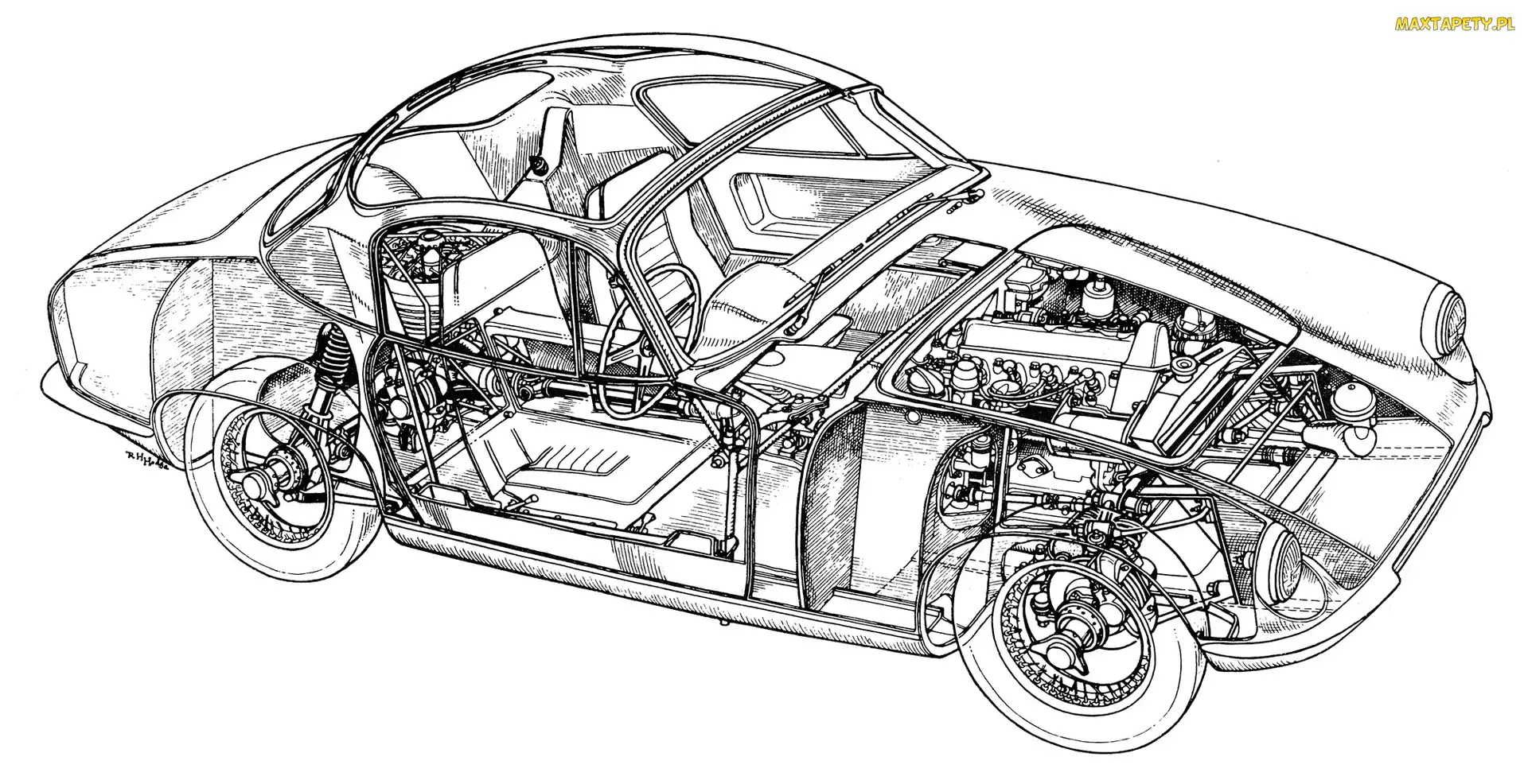 Lotus Elite, Szkic