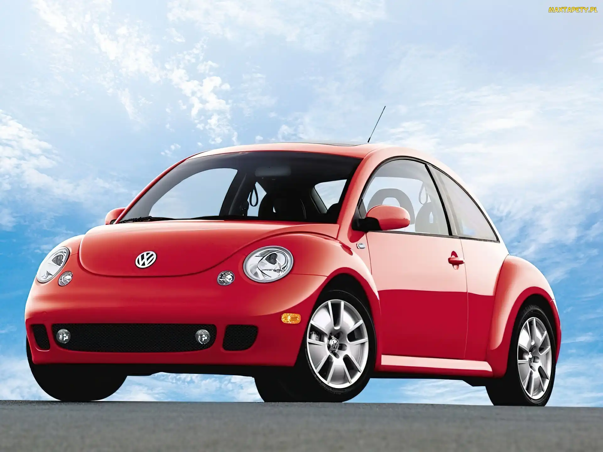 Czerwony, Volkswagen New Beetle
