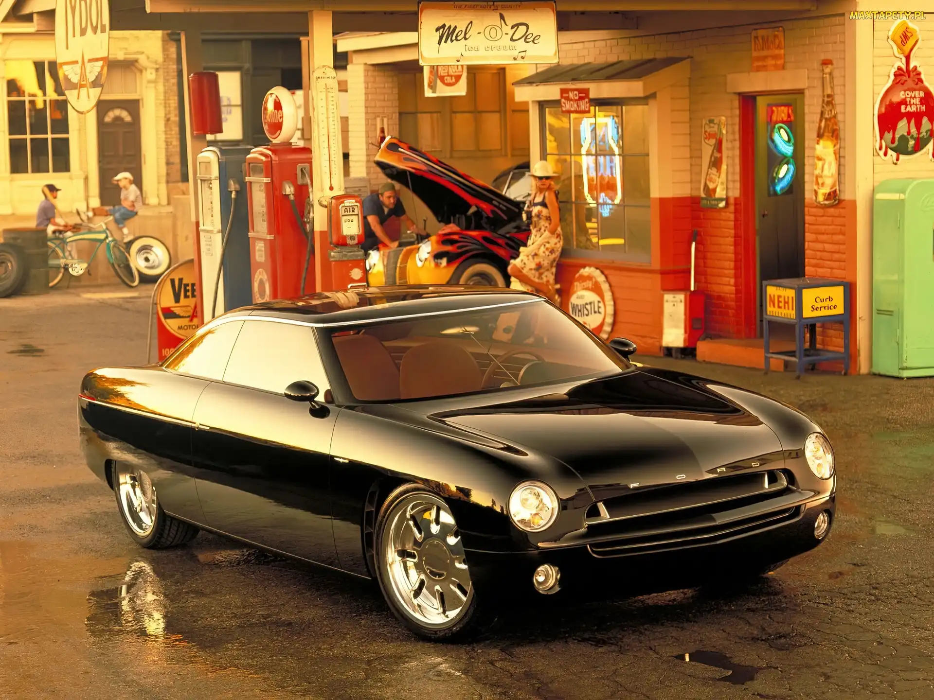 Ameryka, Tuning, Ford, Retro