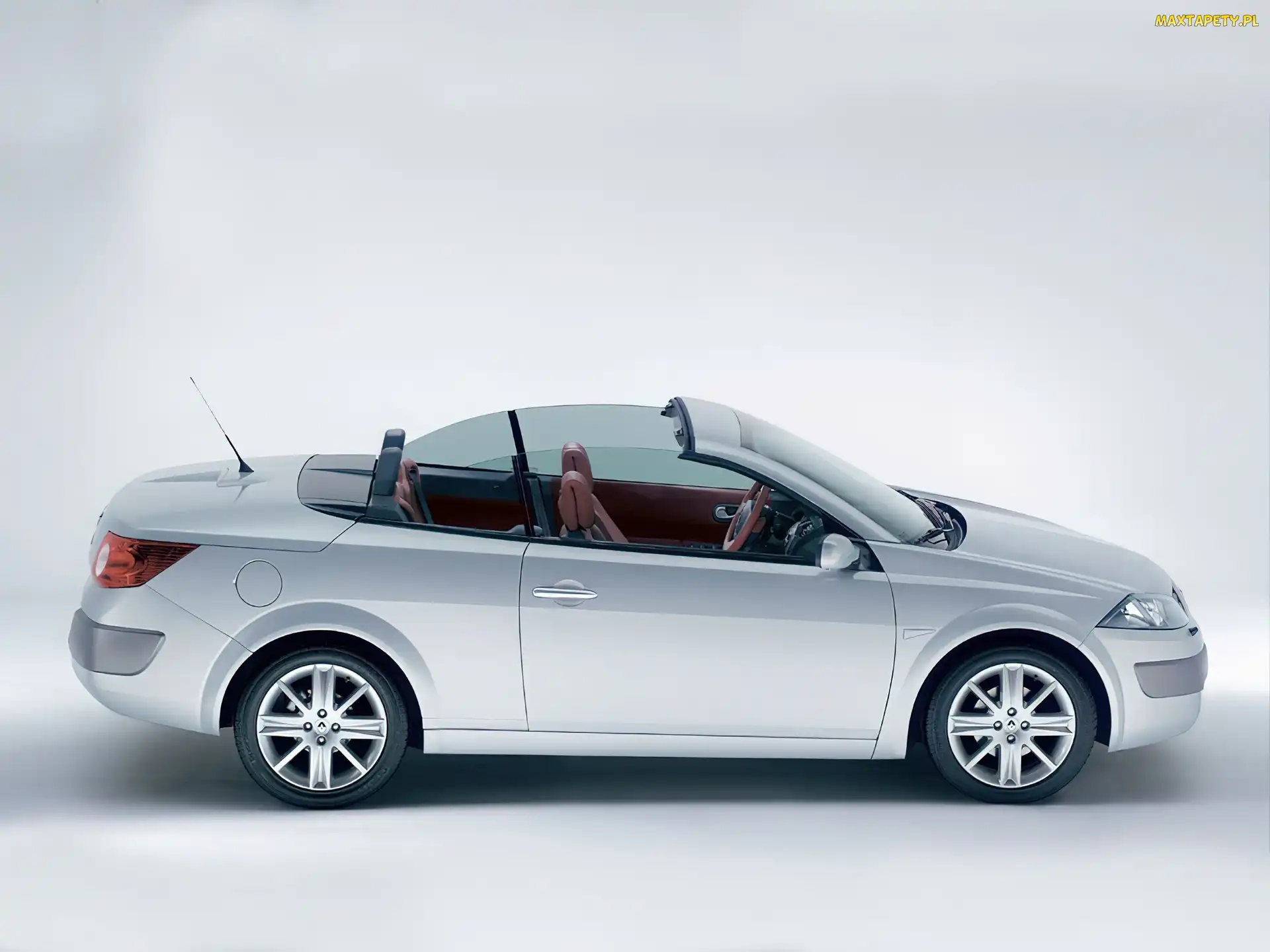 Cabrio, Srebrny Alufelgi, Reno Megane