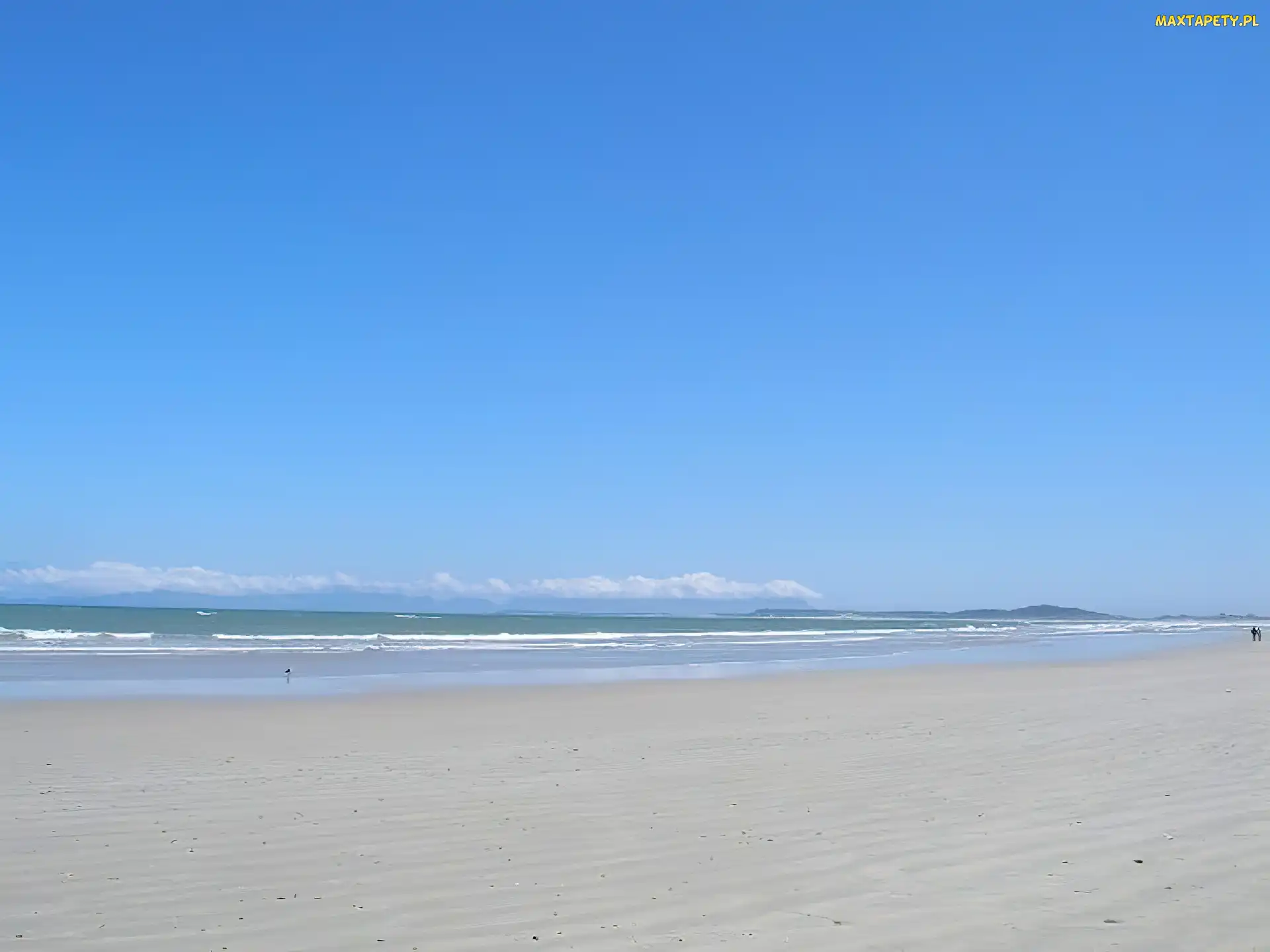 Plaża, Morze, Niebo