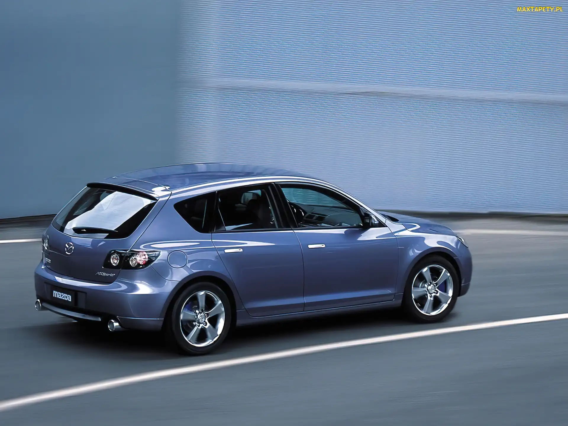 Sport Line, Mazda 3, Niebieski, Metalik