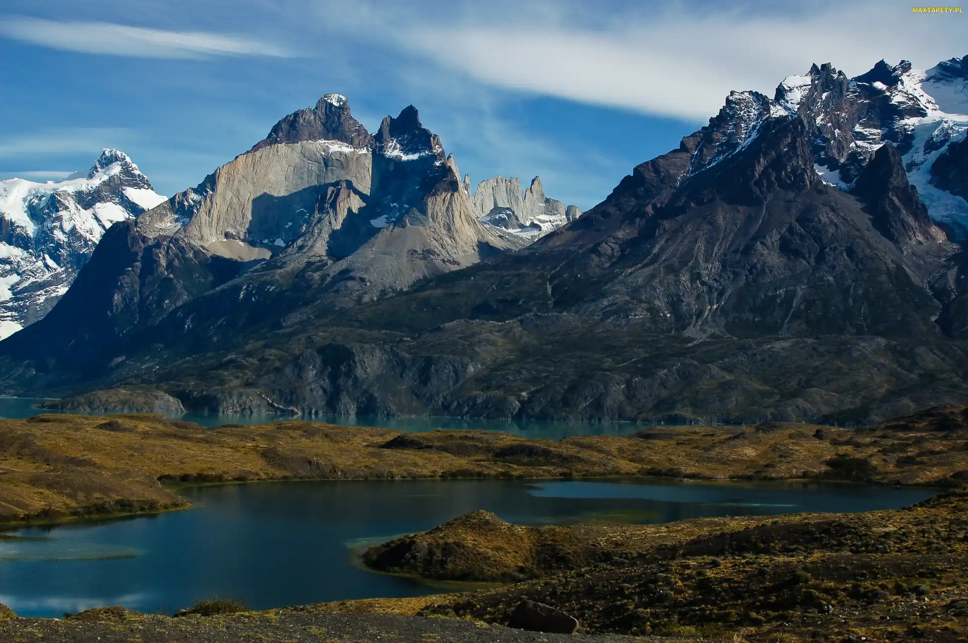 Góry, Patagonia, Jezioro