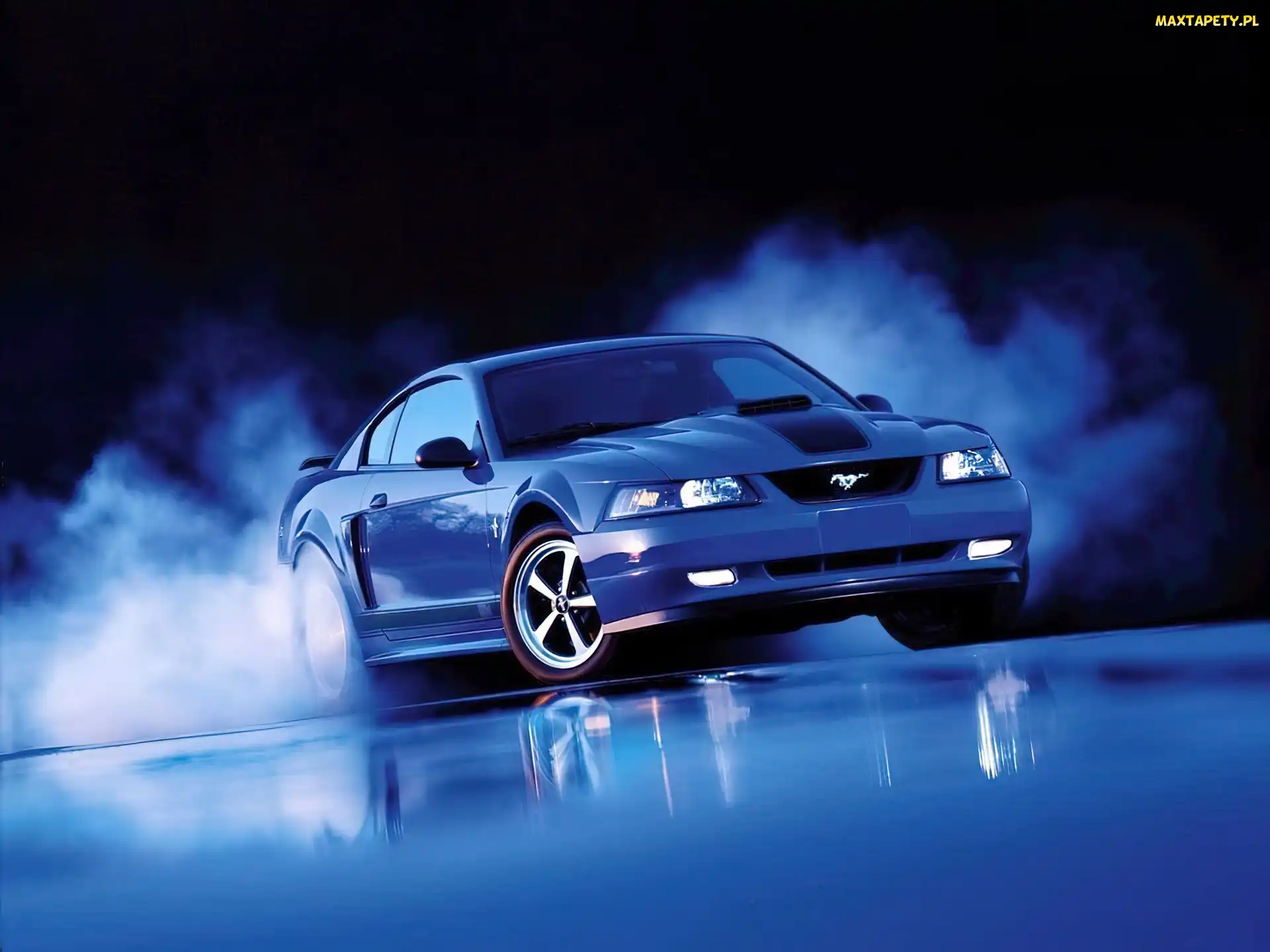 Palenie, Gumy, Ford Mustang
