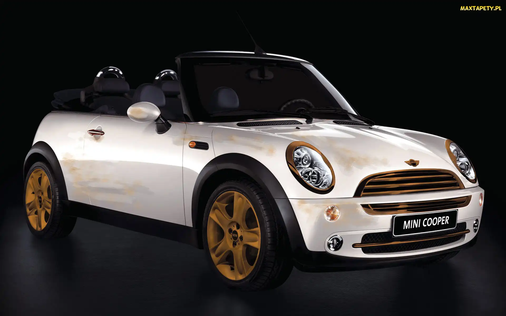 Brązowe, Alufelgi, Mini Cooper