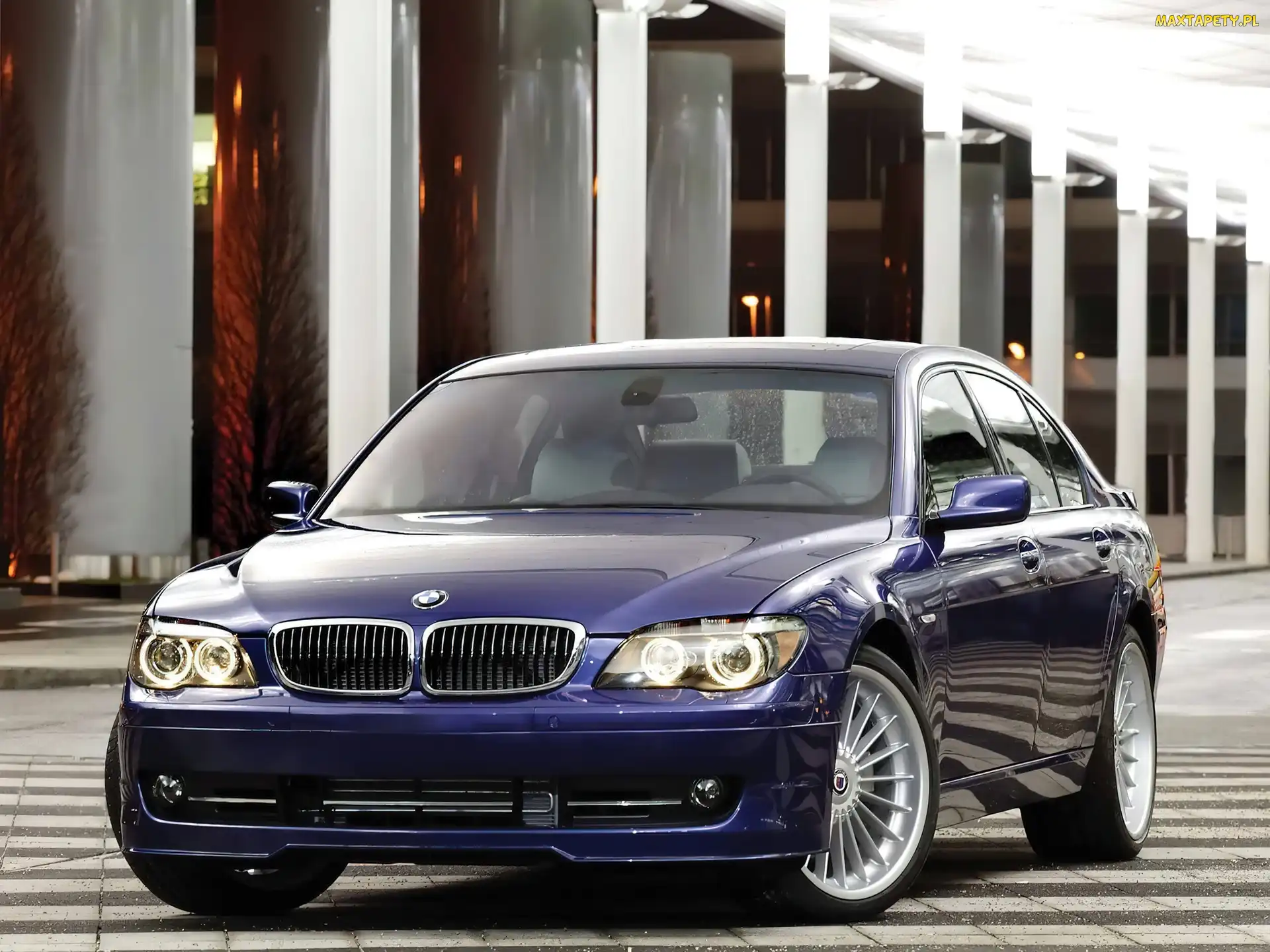 2007, Sedan, Granatowe, BMW Alpina B7 F01