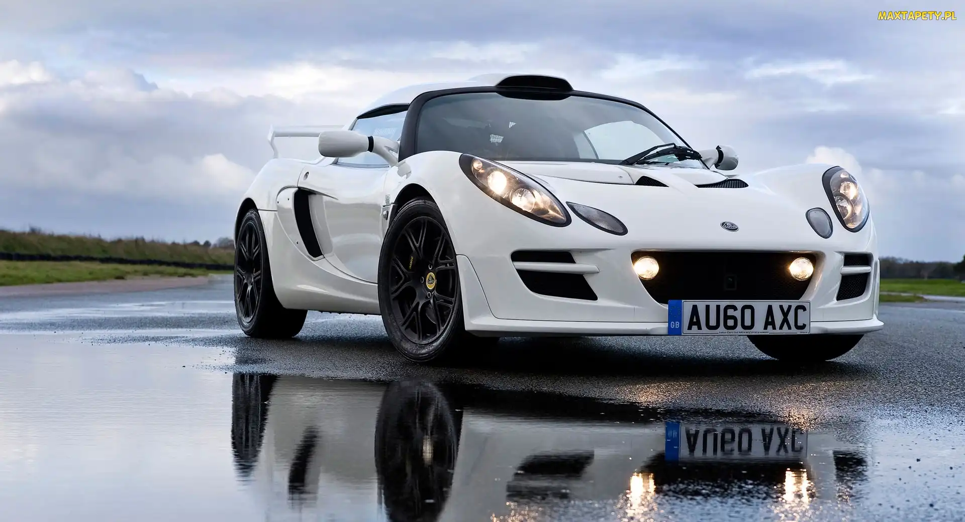 Mokra, Nawierzchnia, Lotus Exige S