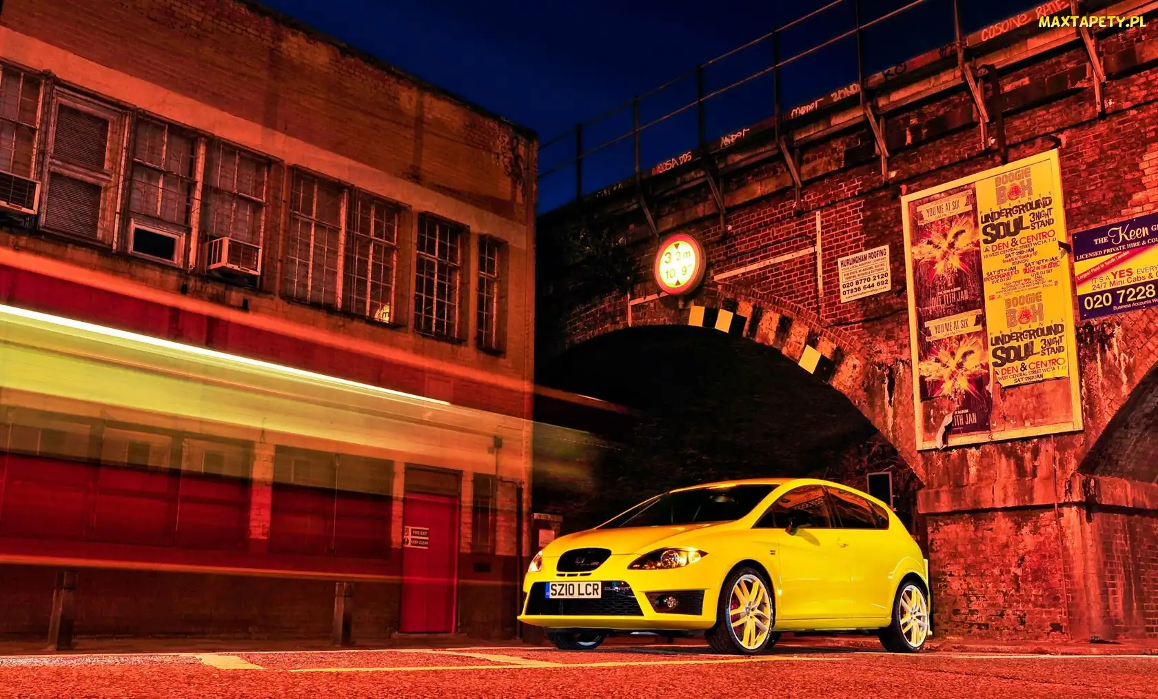 Żółty, Seat Leon Cupra R