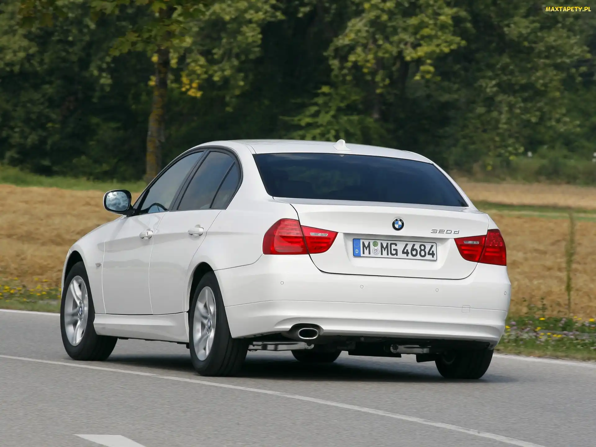 Modelu
, Oznaczenie, Tył, BMW E90