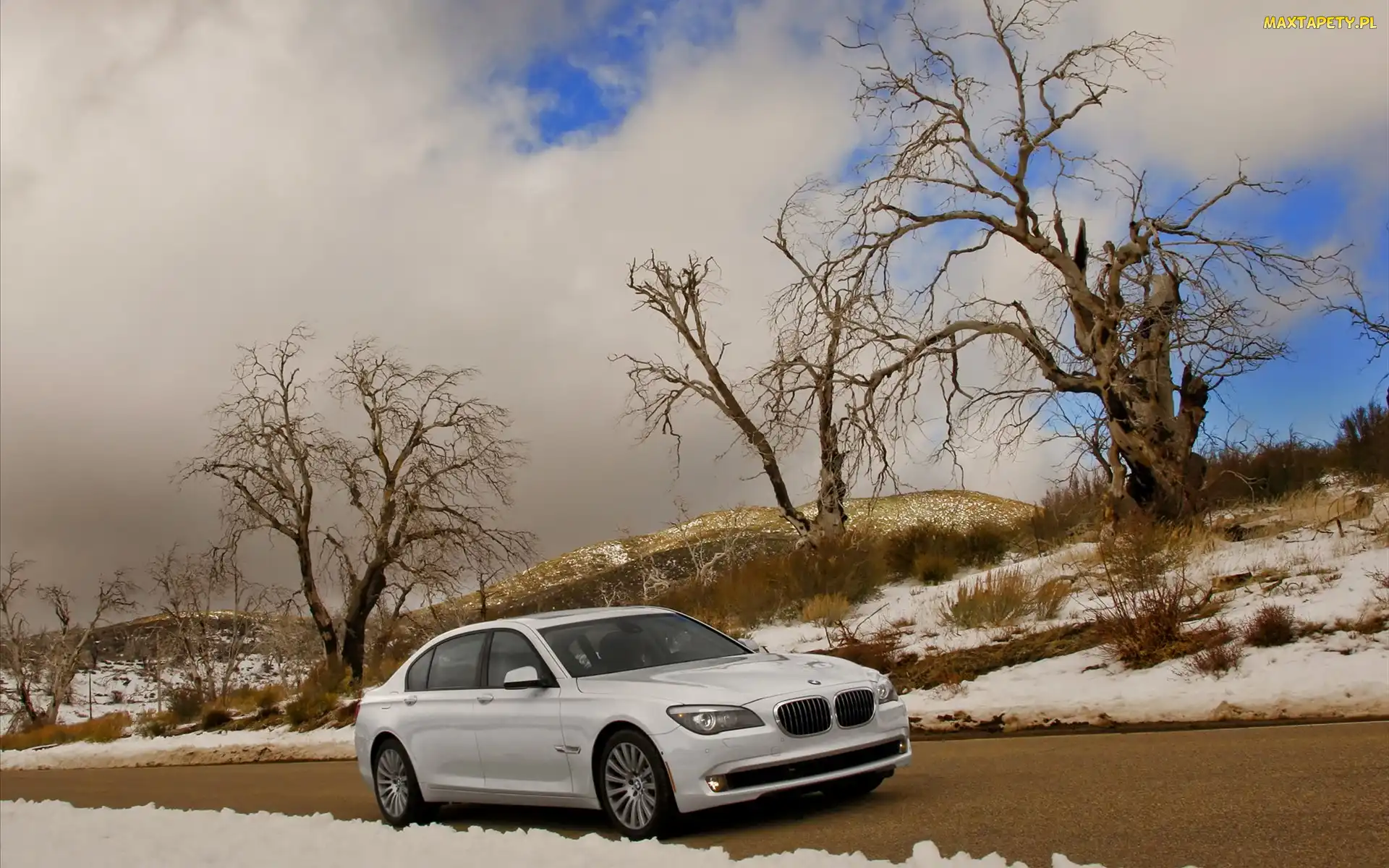 Zima, BMW 750Li