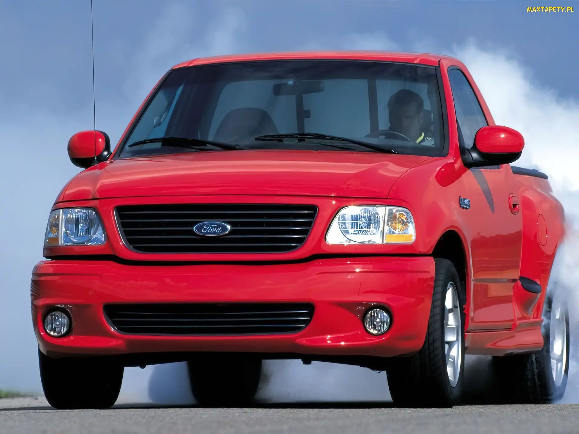 Ford F, 150, Czerwony