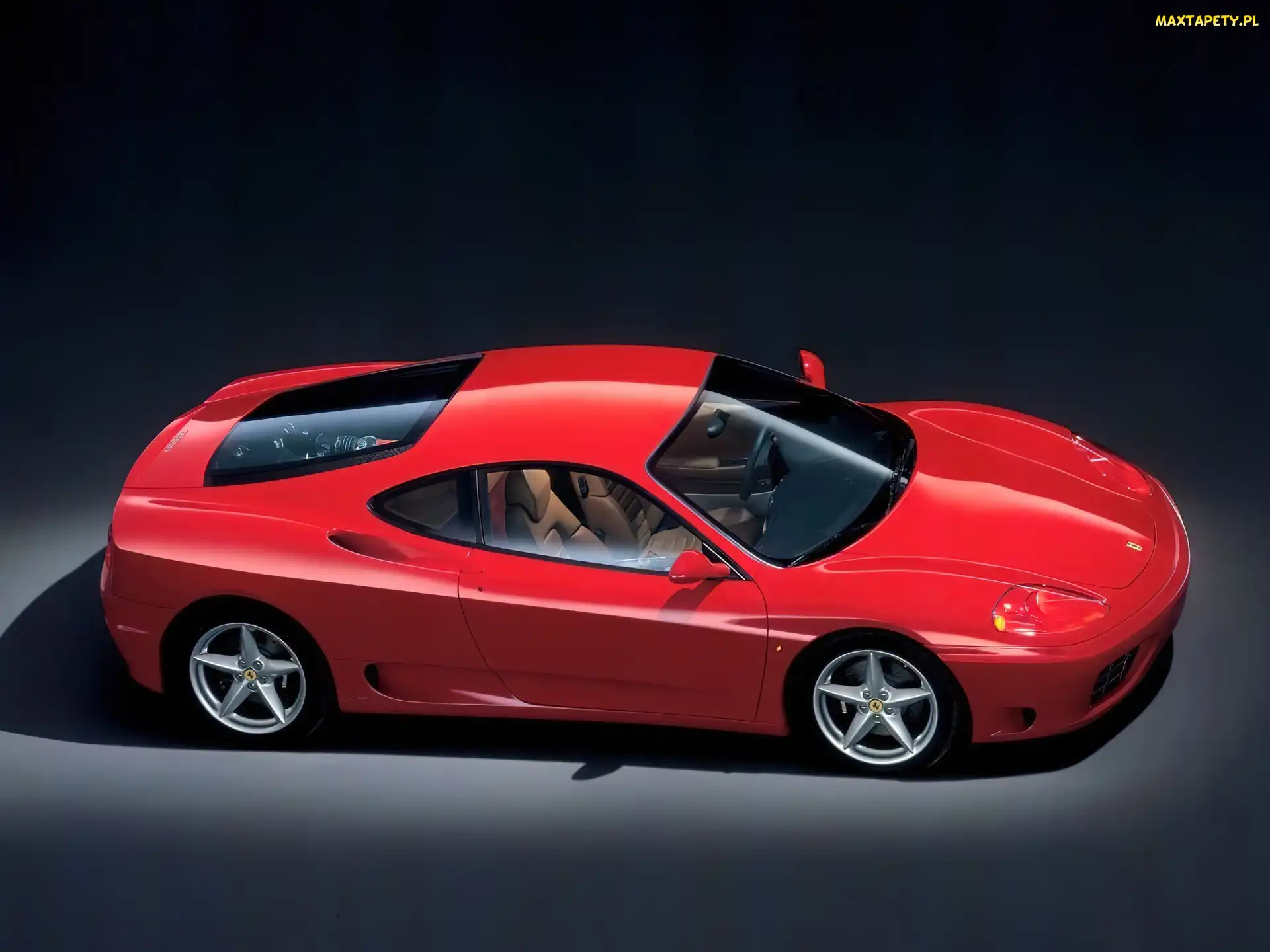 Ferrari, F360, Czerwone