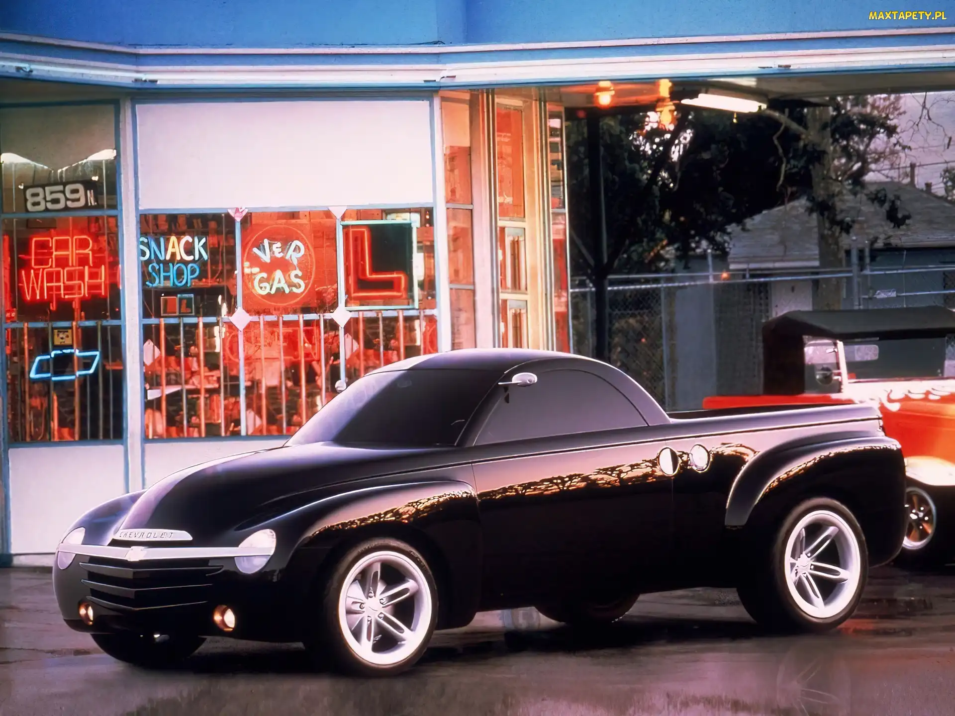 Chevrolet, Pickup, Czarny