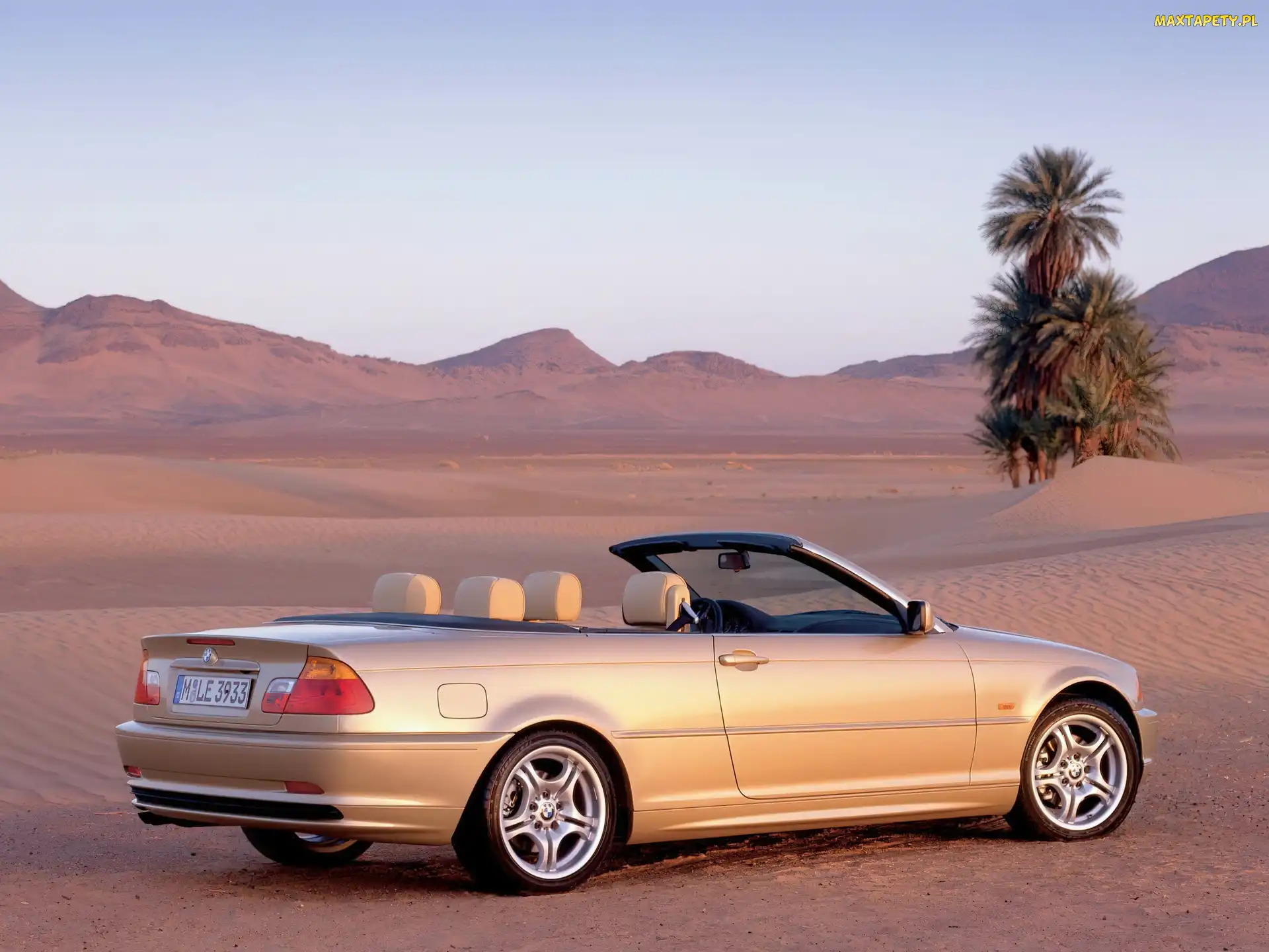 Cabrio, Pustynia, BMW E46