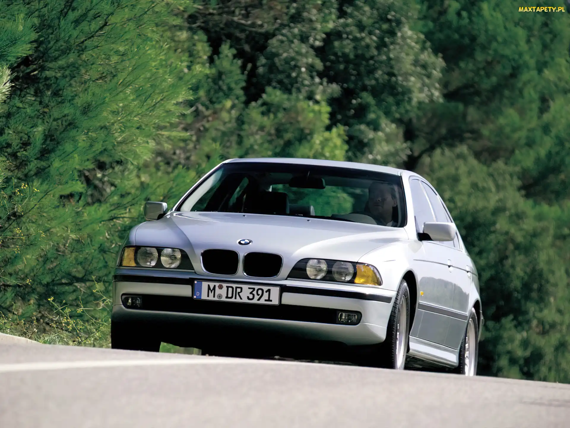 BMW 5, E39, Srebrne