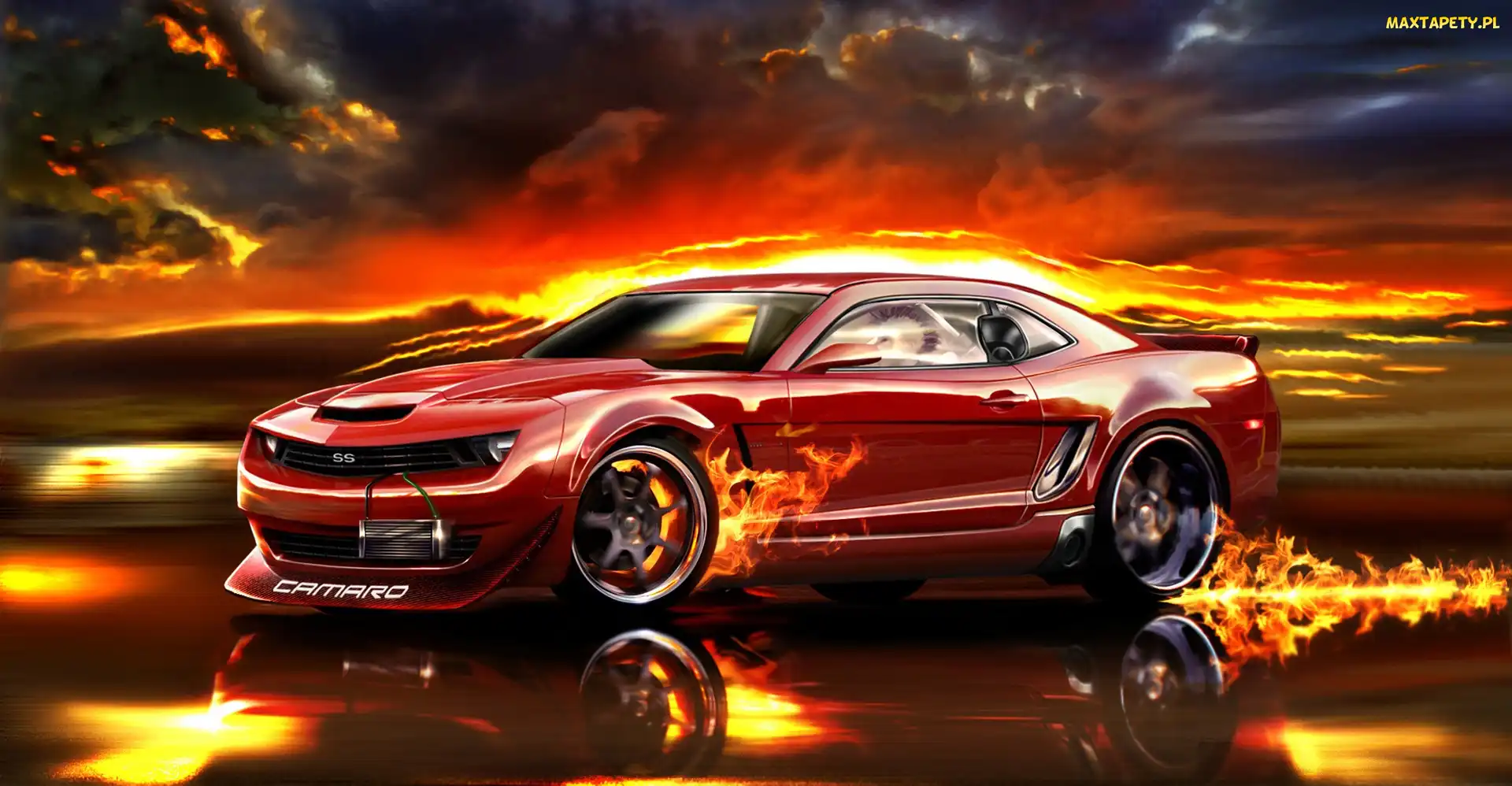 Ogień, Chevrolet Camaro