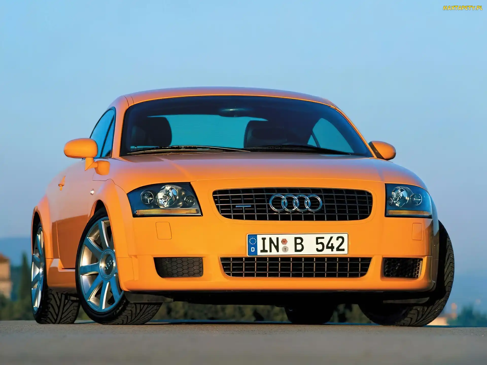 Audi TT, Przód, Pomarańczowe